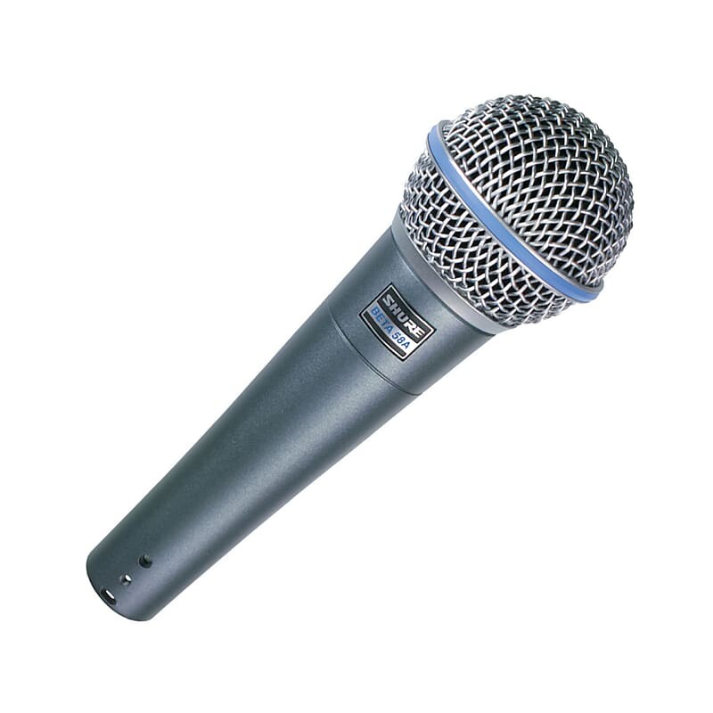 Микрофон Shure BETA 58A Handheld Supercardioid Dynamic Microphone
Микрофон Shure BETA 58A Handheld Supercardioid Dynamic Microphone