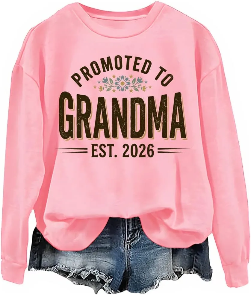 Толстовка Promoted To Grandma Est 2026 NACJOM
Толстовка Promoted To Grandma Est 2026 NACJOM