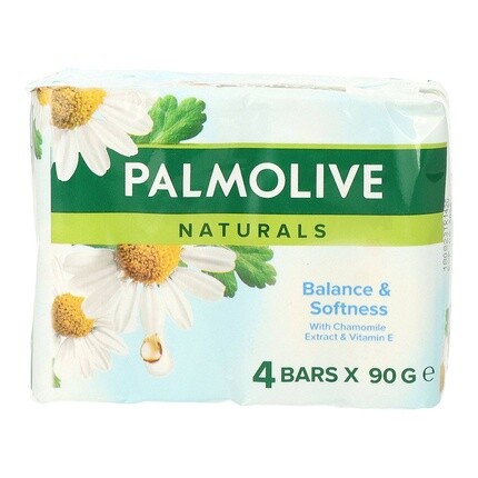 Кусковое мыло с ромашкой и витамином Е 4 X 90 г Palmolive
Кусковое мыло с ромашкой и витамином Е 4 X 90 г Palmolive