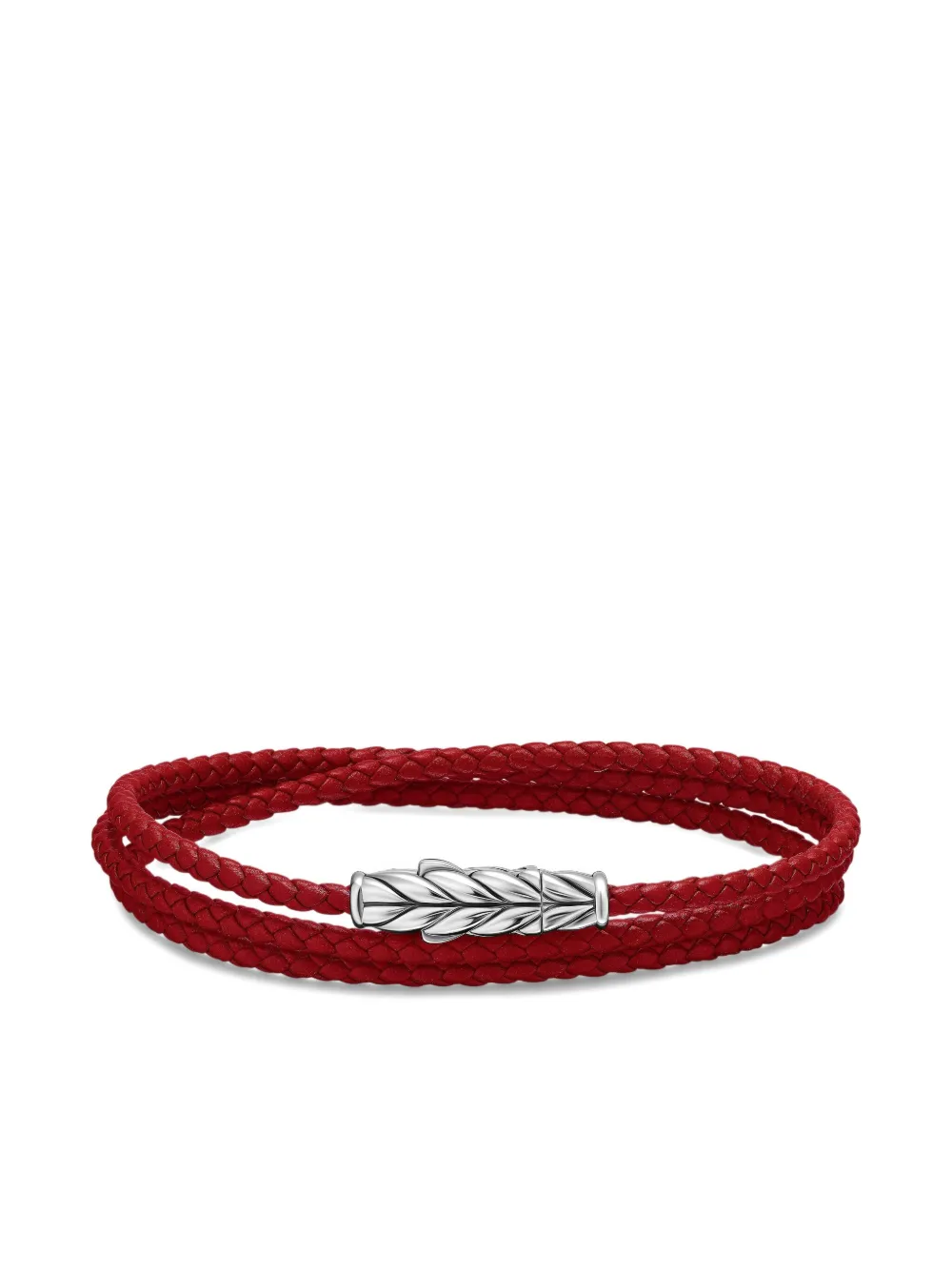 Серебряный браслет Chevron Triple David Yurman, серебяный
Серебряный браслет Chevron Triple David Yurman, серебяный