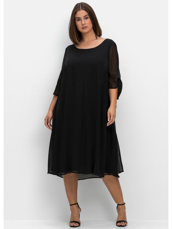 Платье sheego, черный
Платье sheego, черный