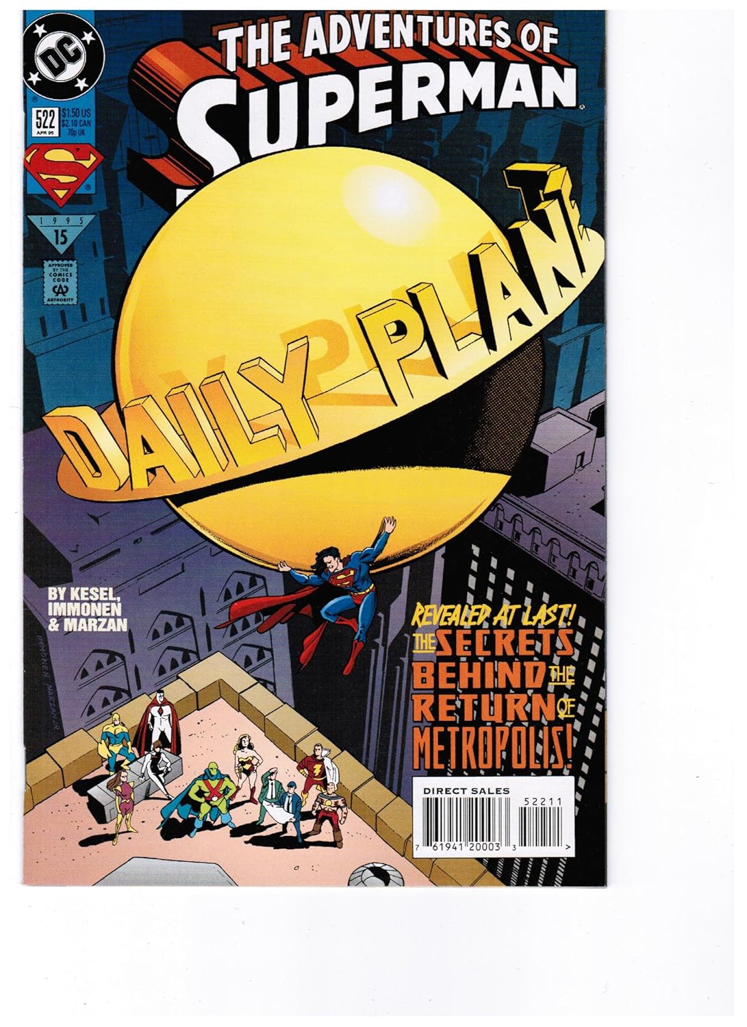 Adventures of Superman #522 (DC Comic)
Adventures of Superman #522 (DC Comic)