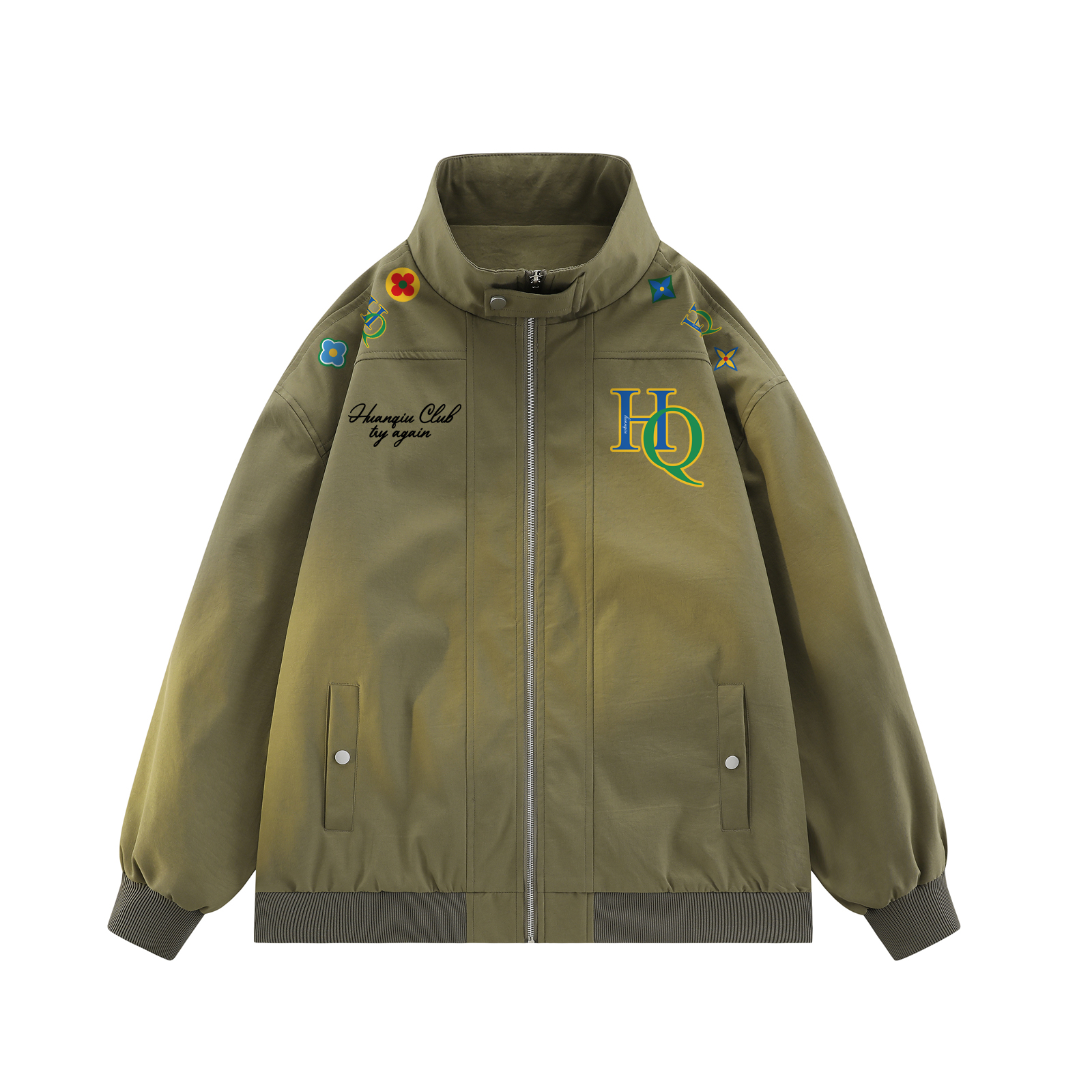 Куртка Unisex Stand Collar Moderate HUANQIU, army зеленый
Куртка Unisex Stand Collar Moderate HUANQIU, army зеленый