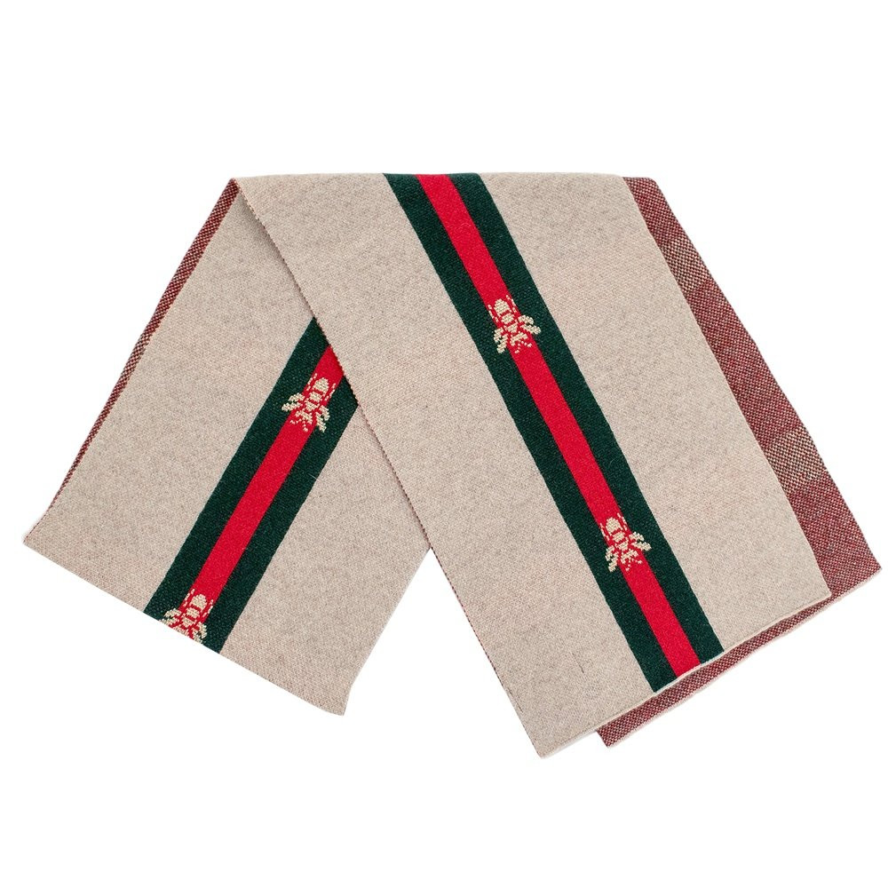 Вязаный шарф Peter Glenn с люрексовой подкладкой в виде пчелы (женский), Beige/Green
Вязаный шарф Peter Glenn с люрексовой подкладкой в виде пчелы (женский), Beige/Green