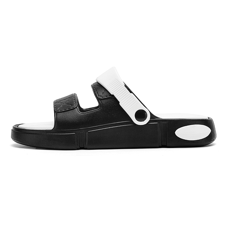 LONGYING Пляжные сандалии мужские черно-оранжевые/черно-белые/бело-зеленые/бело-черные/бежево-коричневые - черно-белые, цвет Black White 
LONGYING Пляжные сандалии мужские черно-оранжевые/черно-белые/бело-зеленые/бело-черные/бежево-коричневые - черно-белые, цвет Black White