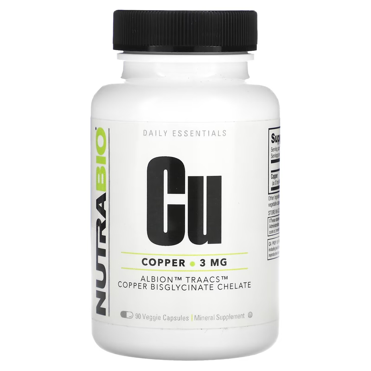 Медь Nutrabio Labs, 90 растительных капсул
Медь Nutrabio Labs, 90 растительных капсул