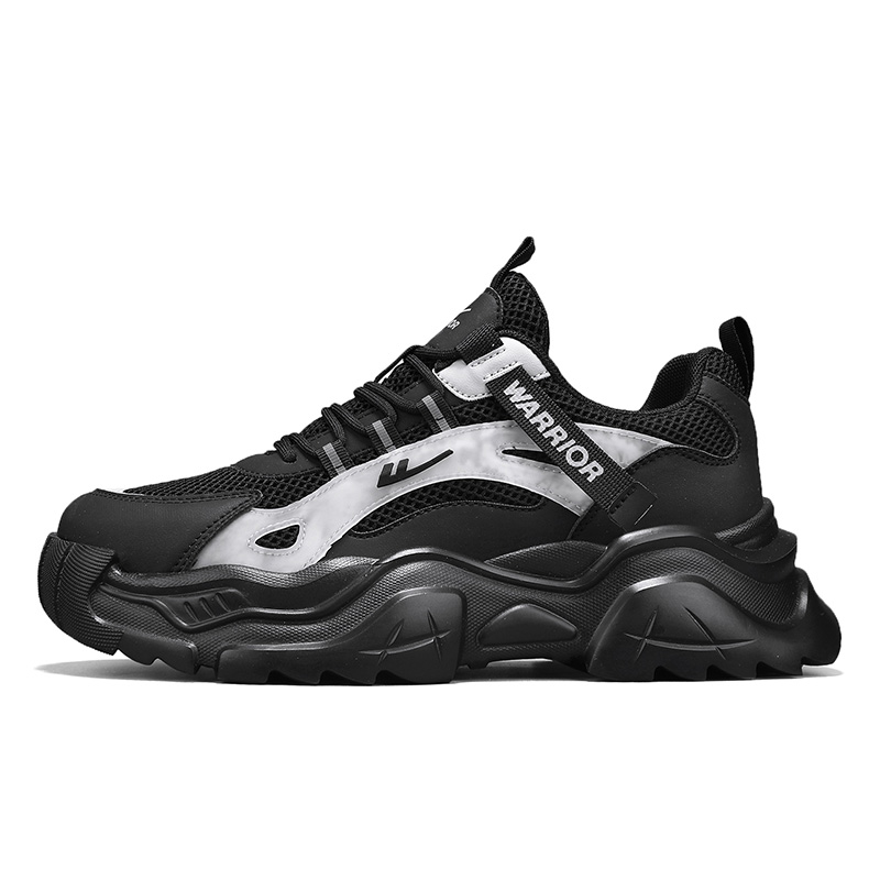 WARRIOR Скользоустойчивые износостойкие дышащие мужские лоу-топы повседневные черные/светло-серые, цвет Black/Light Gray
WARRIOR Скользоустойчивые износостойкие дышащие мужские лоу-топы повседневные черные/светло-серые, цвет Black/Light Gray