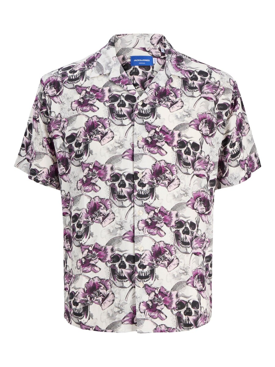 Рубашка на пуговицах Comfort fit JACK & JONES, фиолетовый 
Рубашка на пуговицах Comfort fit JACK & JONES, фиолетовый