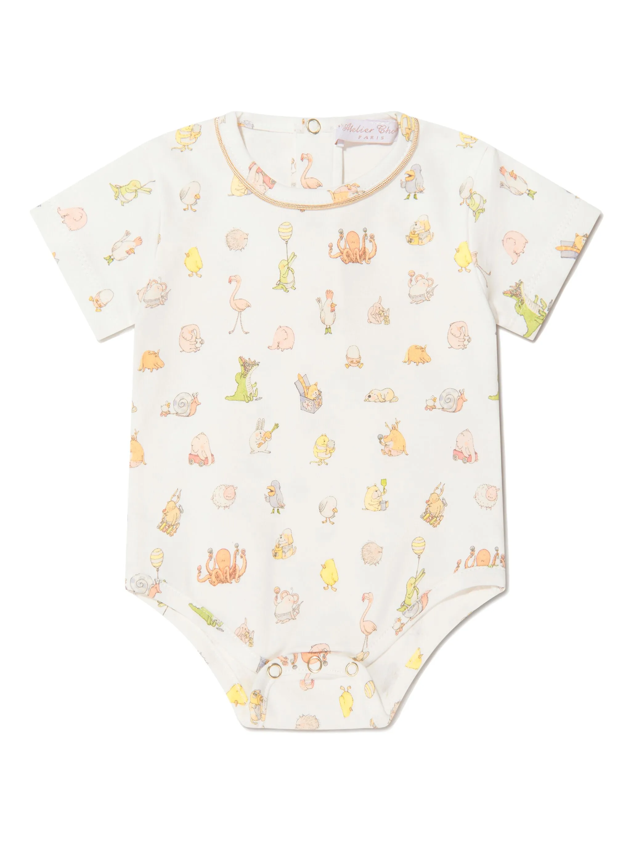 Боди с принтом Bébé Choux Atelier Choux, белый
Боди с принтом Bébé Choux Atelier Choux, белый