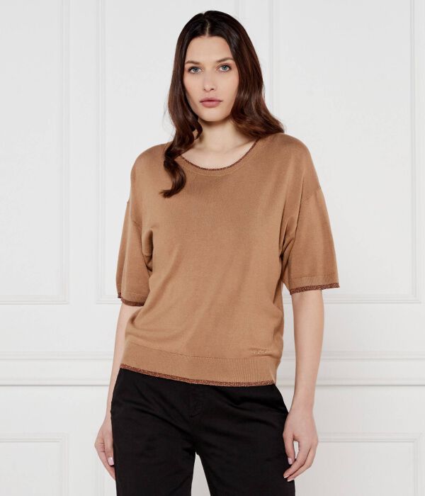 Свитер Regular fit Liu Jo, коричневый
Свитер Regular fit Liu Jo, коричневый