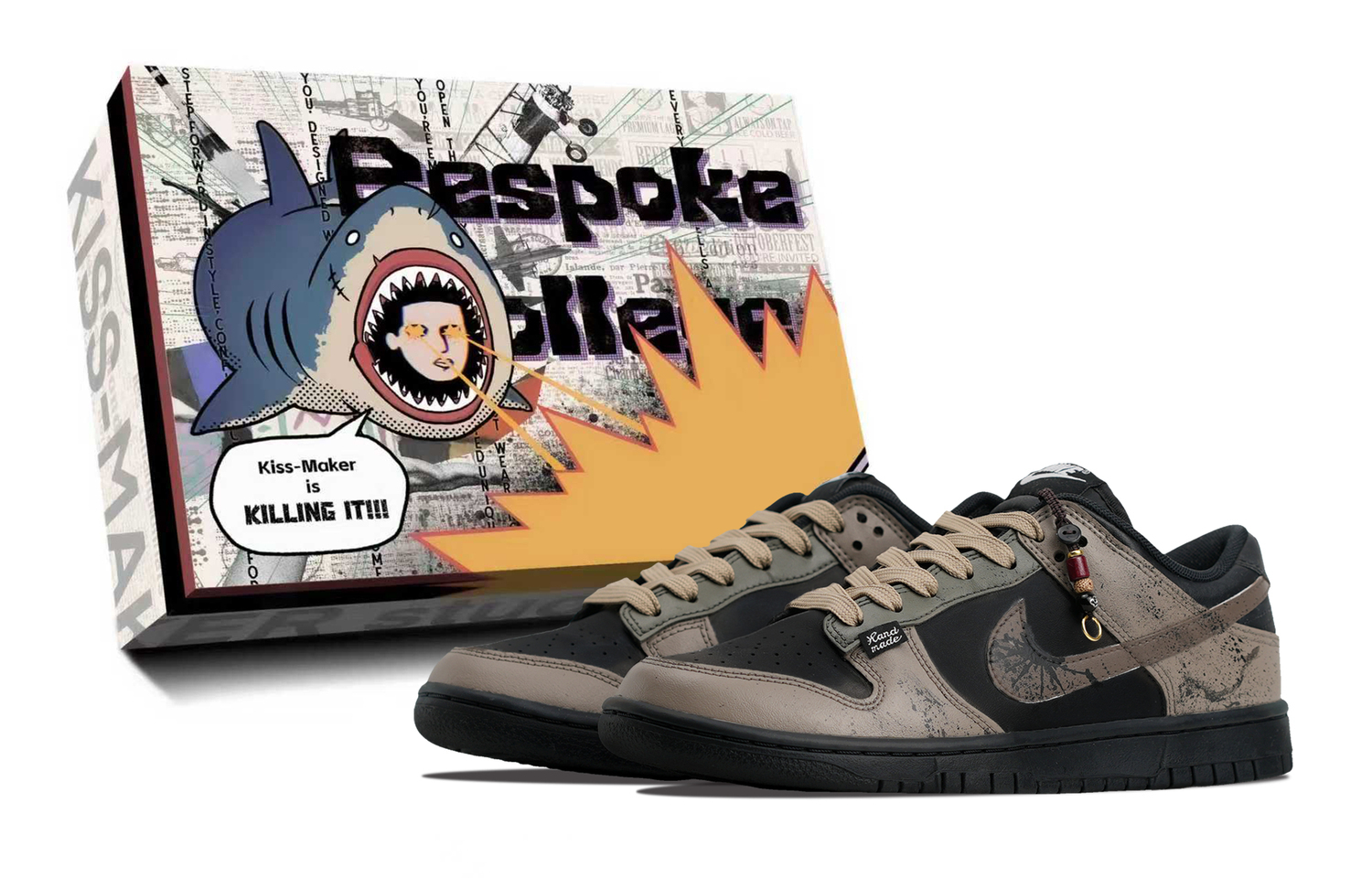 Dunk Lightweight Support Low top Skateboard Shoes Unisex Nike, коричневый
Dunk Lightweight Support Low top Skateboard Shoes Unisex Nike, коричневый