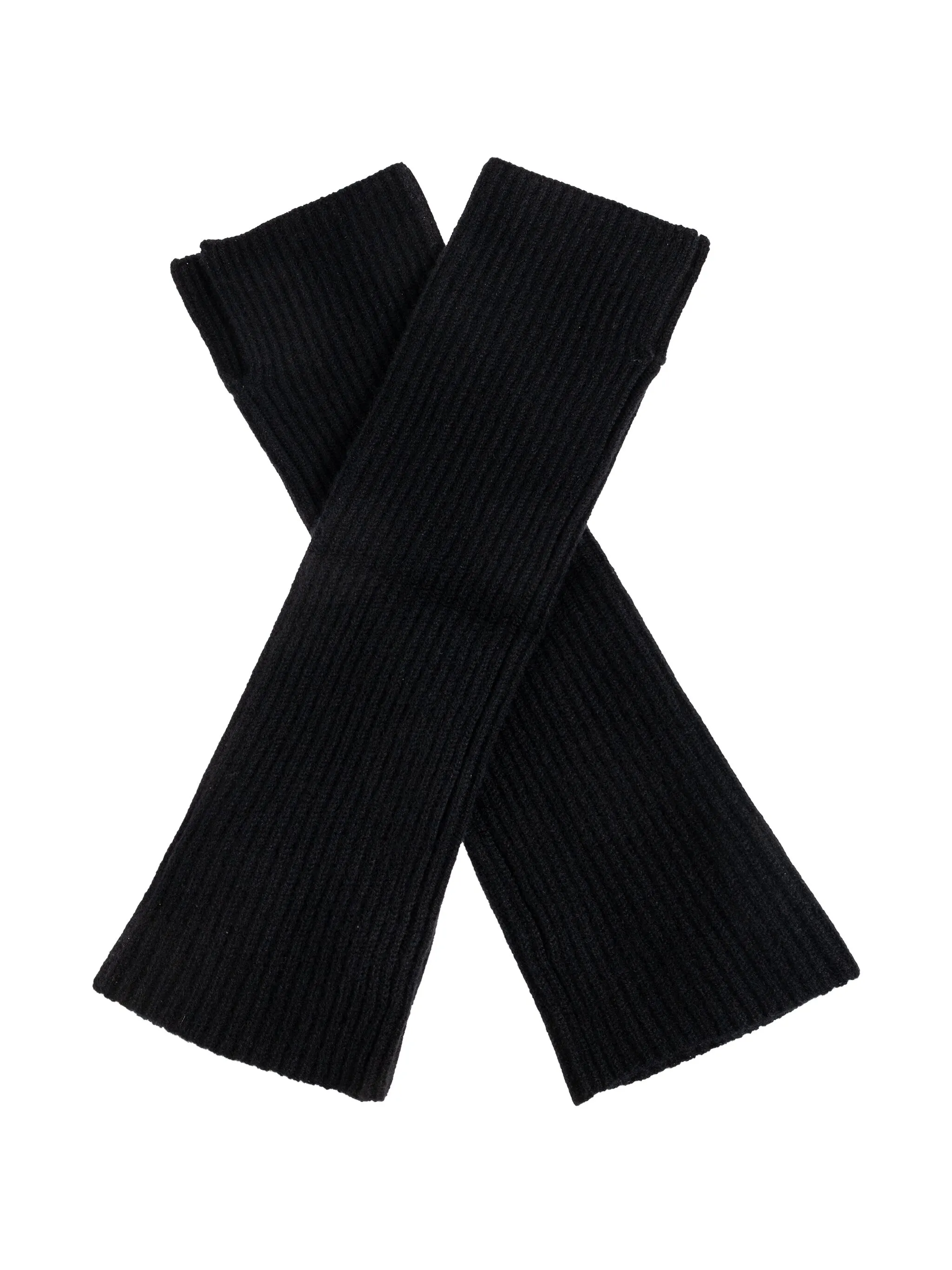 Перчатки в рубчик Lisa Yang, черный
Перчатки в рубчик Lisa Yang, черный