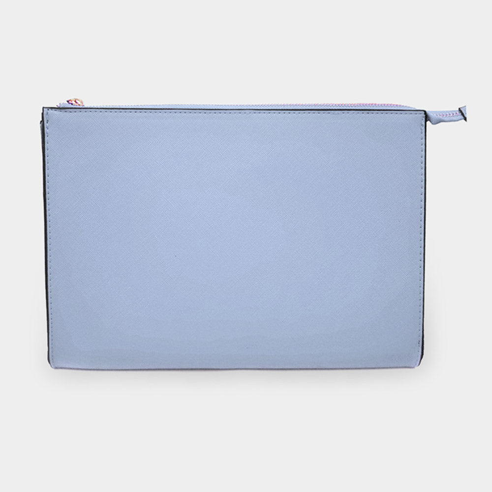 Клатч из искусственной кожи FASHNZFAB, синий
Клатч из искусственной кожи FASHNZFAB, синий