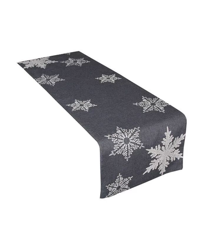 Рождественская дорожка для стола Glisten, вышитая снежинками, 16 x 70 дюймов Xia Home Fashions, серый
Рождественская дорожка для стола Glisten, вышитая снежинками, 16 x 70 дюймов Xia Home Fashions, серый