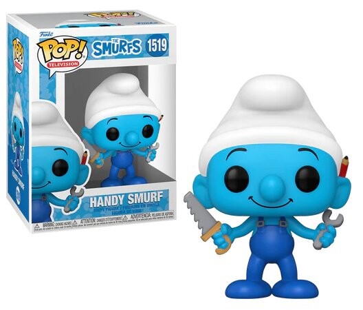 Funko smurfs - pop tv n° 1519 - удобный смурф Funko POP!
Funko smurfs - pop tv n° 1519 - удобный смурф Funko POP!