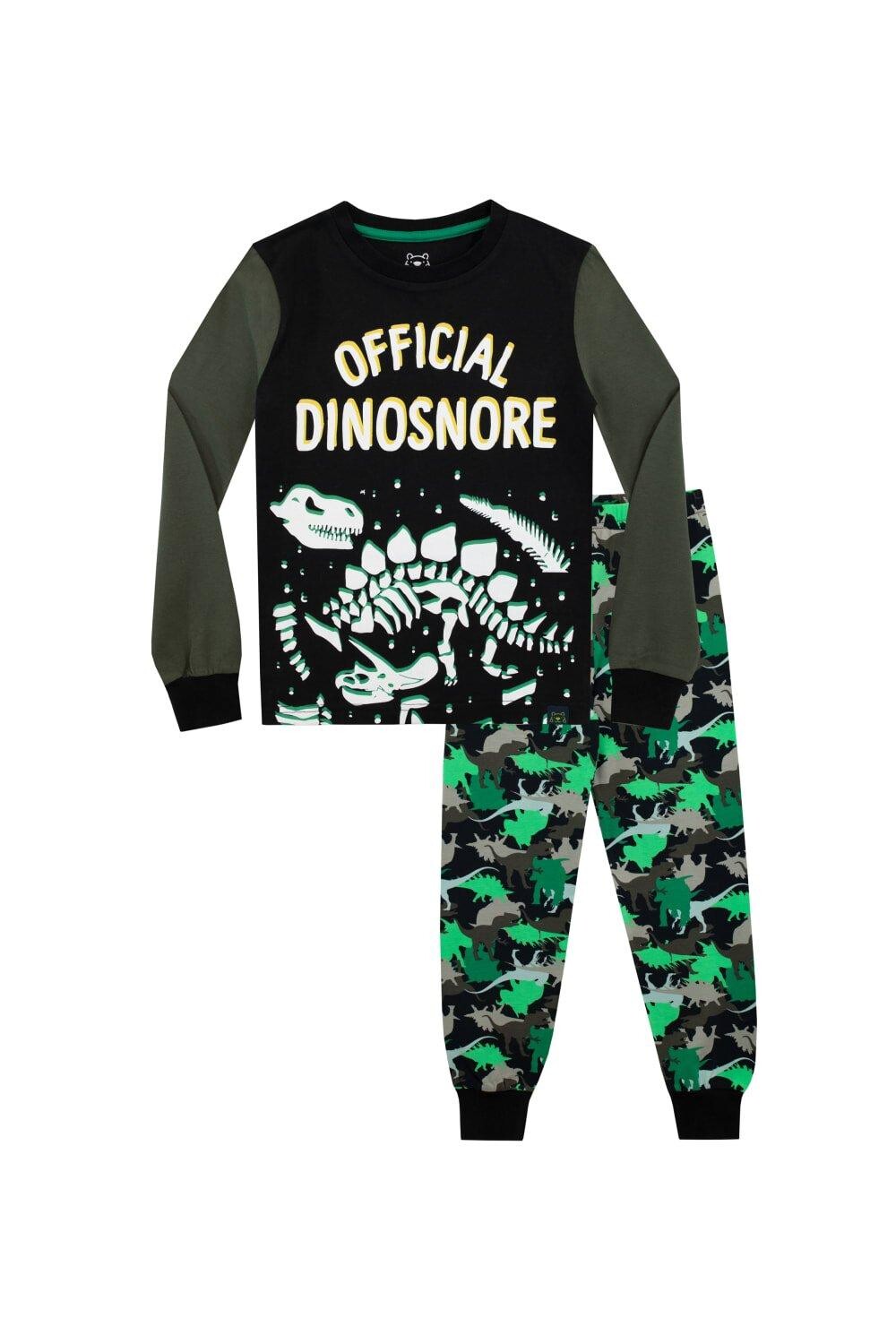 Официальная уютная пижама Dinosnore Harry Bear, зеленый
Официальная уютная пижама Dinosnore Harry Bear, зеленый