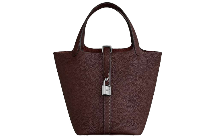 Кожаная сумка-корзинка Clemence Bullock, ведро, женская ручная 18 0G Rouge Sellier седло красный HERMES
Кожаная сумка-корзинка Clemence Bullock, ведро, женская ручная 18 0G Rouge Sellier седло красный HERMES