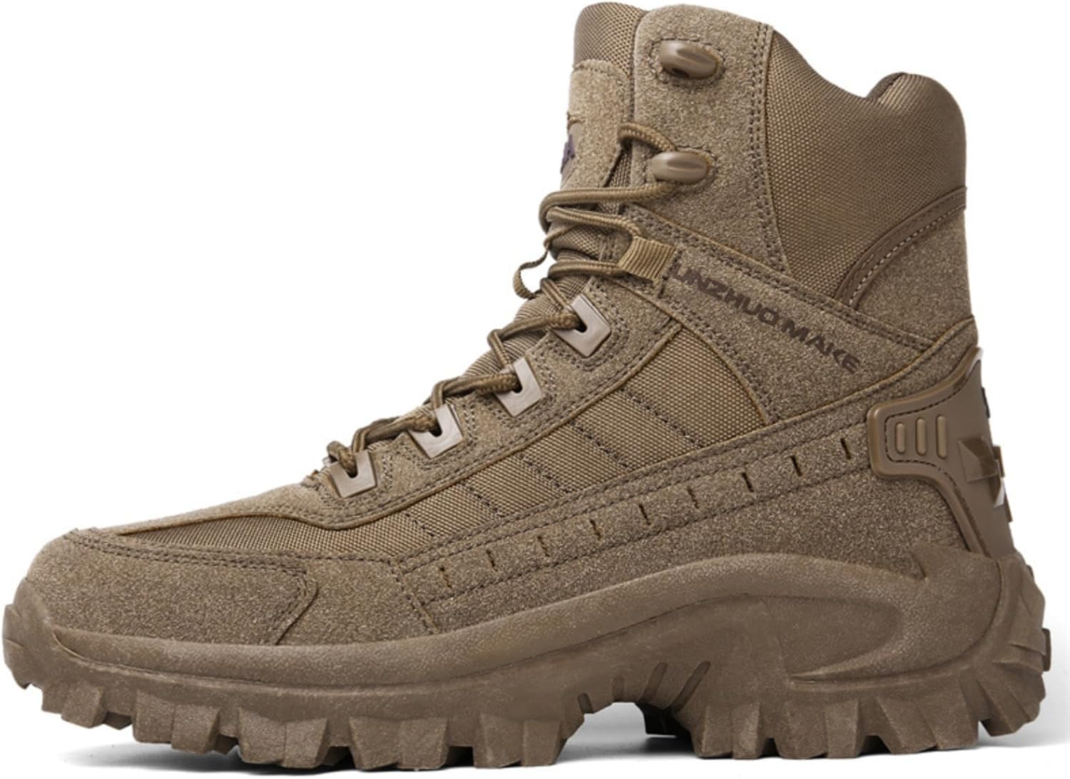 Мужские ортопедические ботинки с проколозащитой, антискользящие, на молнии, износостойкие туристические ботинки для активного отдыха на улице Generic, коричневый
Мужские ортопедические ботинки с проколозащитой, антискользящие, на молнии, износостойкие туристические ботинки для активного отдыха на улице Generic, коричневый