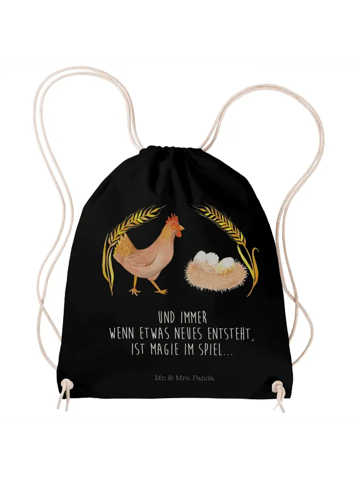Спортивная сумка Mr & Mrs Panda Sportbeutel Huhn Stolz, черный
Спортивная сумка Mr & Mrs Panda Sportbeutel Huhn Stolz, черный