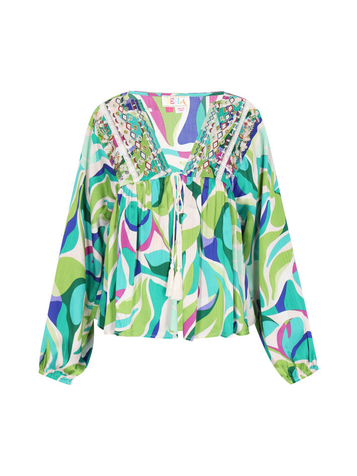 Блузка IZIA, цвет aqua multicolor
Блузка IZIA, цвет aqua multicolor