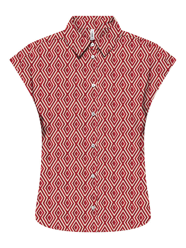 Рубашка ONLY, красный 
Рубашка ONLY, красный