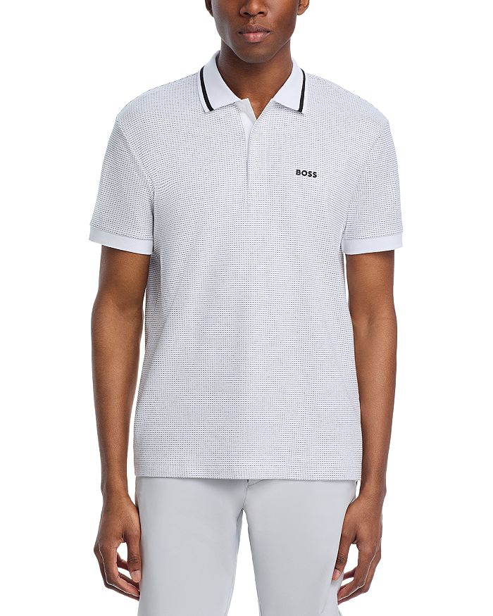 Рубашка поло Paddy BOSS, белый 
Рубашка поло Paddy BOSS, белый