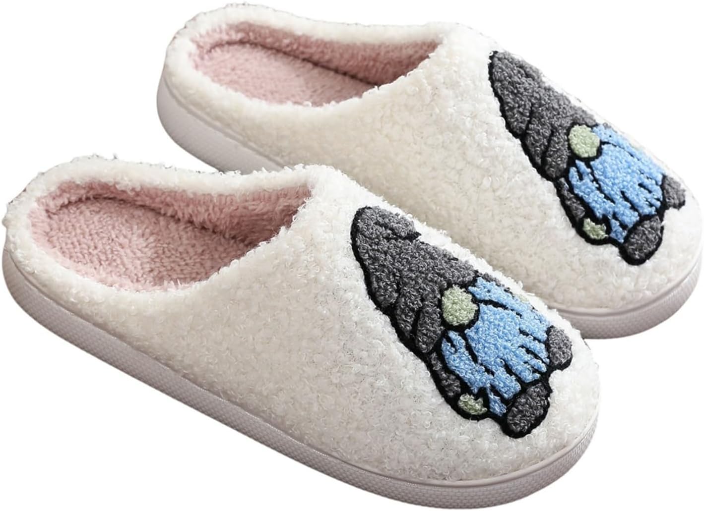 Тапочки WIRETRAN для женщин и мужчин с мягкой подошвой с эффектом памяти, пушистые зимние теплые домашние тапочки, Gnomes
Тапочки WIRETRAN для женщин и мужчин с мягкой подошвой с эффектом памяти, пушистые зимние теплые домашние тапочки, Gnomes