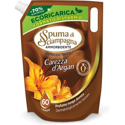 Концентрат-концентрат Ecorecharge Softener Secrets Sensual Argan 60 Spuma Di Sciampagna
Концентрат-концентрат Ecorecharge Softener Secrets Sensual Argan 60 Spuma Di Sciampagna