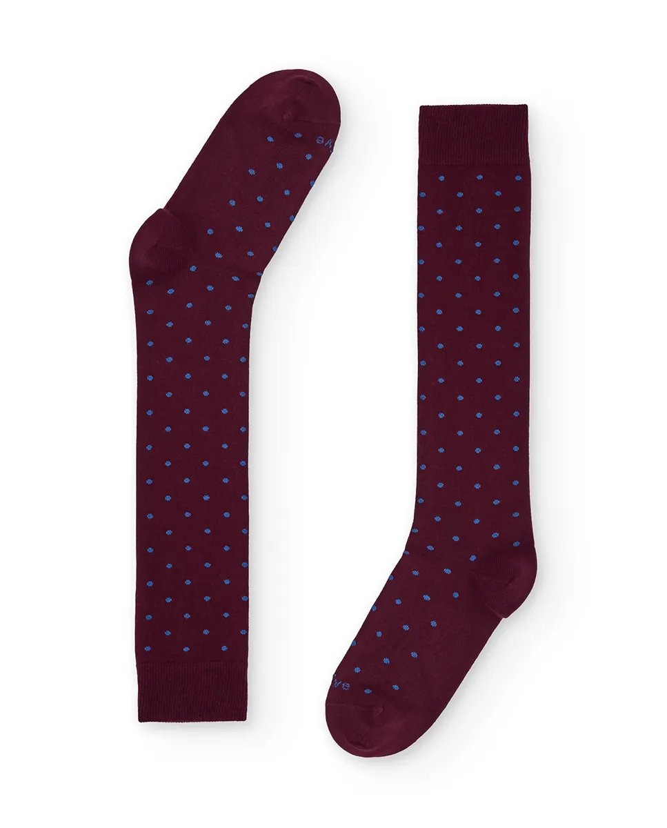 Женские носки длинные Smart49L NAIVE, бордовый
Женские носки длинные Smart49L NAIVE, бордовый