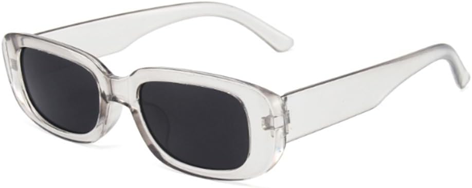 Солнцезащитные очки в тонкой прямоугольной оправе для женщин и мужчин, разноцветные, с защитой от солнца, для вождения и отдыха на открытом воздухе Weloveushop, Transparent Gray Frame Gray Flakes
Солнцезащитные очки в тонкой прямоугольной оправе для женщин и мужчин, разноцветные, с защитой от солнца, для вождения и отдыха на открытом воздухе Weloveushop, Transparent Gray Frame Gray Flakes