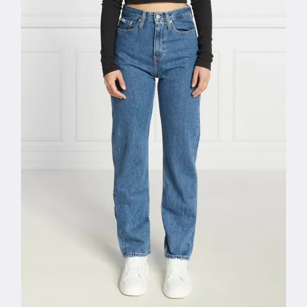 Джинсы с высокой посадкой Calvin Klein, синий
Джинсы с высокой посадкой Calvin Klein, синий