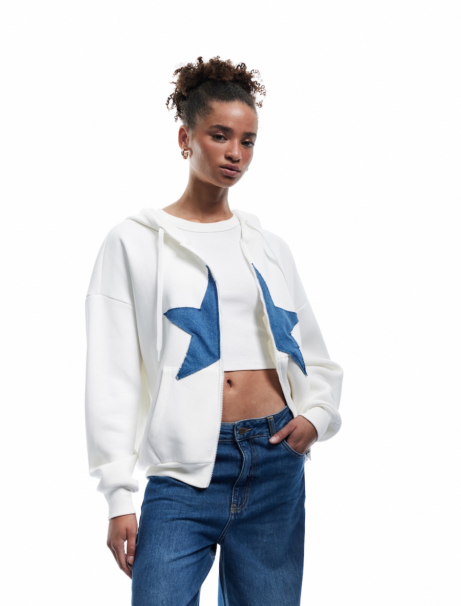 Толстовка с капюшоном на молнии Koton, темно-синий/белый
Толстовка с капюшоном на молнии Koton, темно-синий/белый