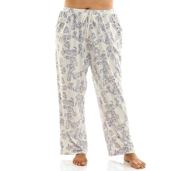 Пижамные брюки Plus size cozy luxe Croft & Barrow, Mayfair Paisley
Пижамные брюки Plus size cozy luxe Croft & Barrow, Mayfair Paisley