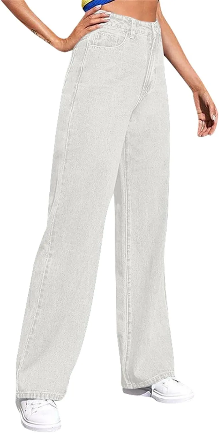 FlekmanArt женские джинсы wide leg high waisted stretchy straight leg
FlekmanArt женские джинсы wide leg high waisted stretchy straight leg