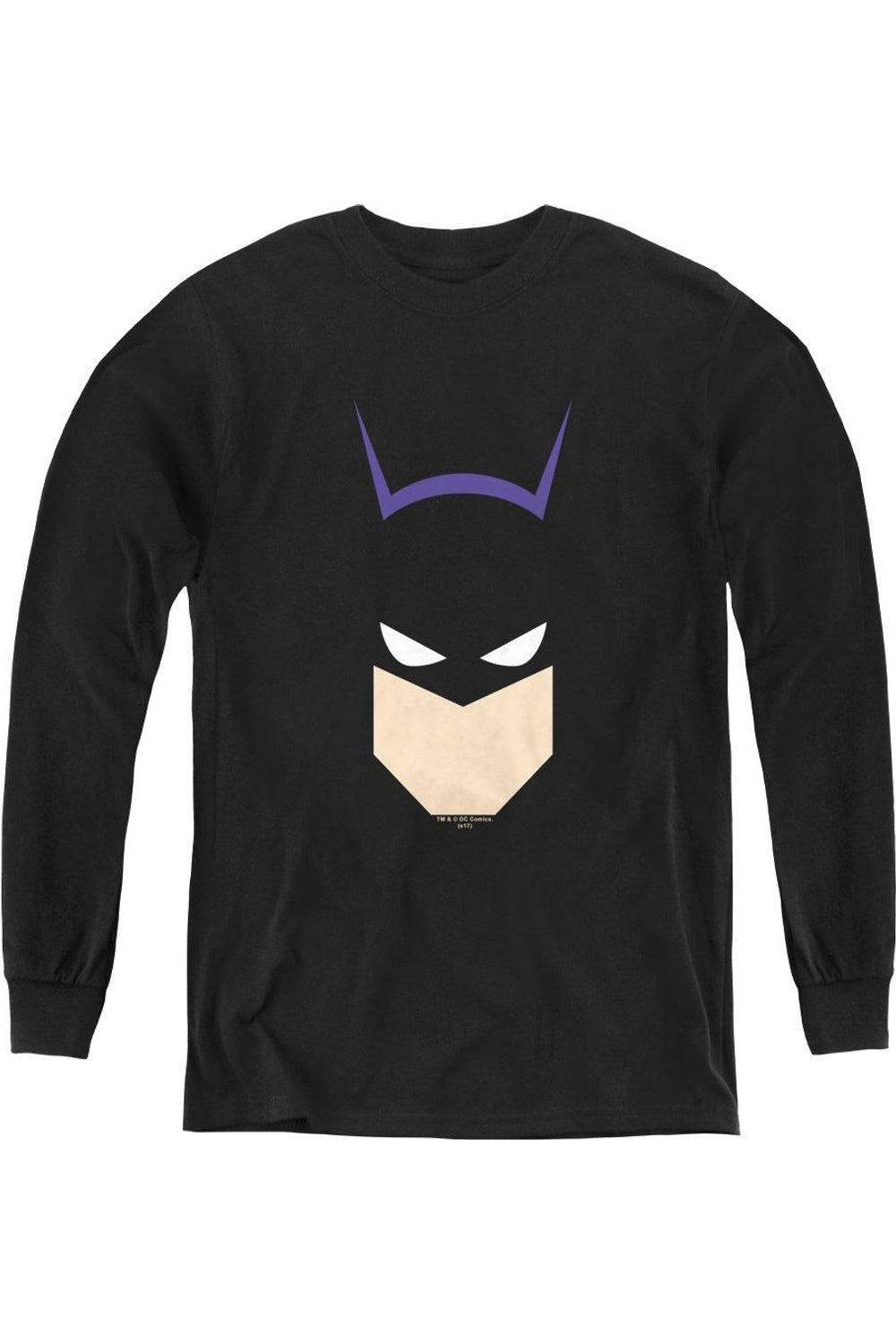 Футболка с длинным рукавом и капюшоном в виде головы Batman для детей Gildan, черный
Футболка с длинным рукавом и капюшоном в виде головы Batman для детей Gildan, черный