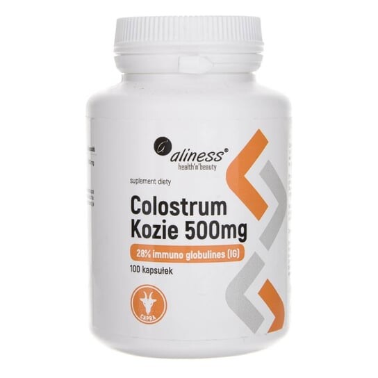 Aliness, Colostrum Goat IG 28% 500 мг, 100 капсул MedicaLine
Aliness, Colostrum Goat IG 28% 500 мг, 100 капсул MedicaLine