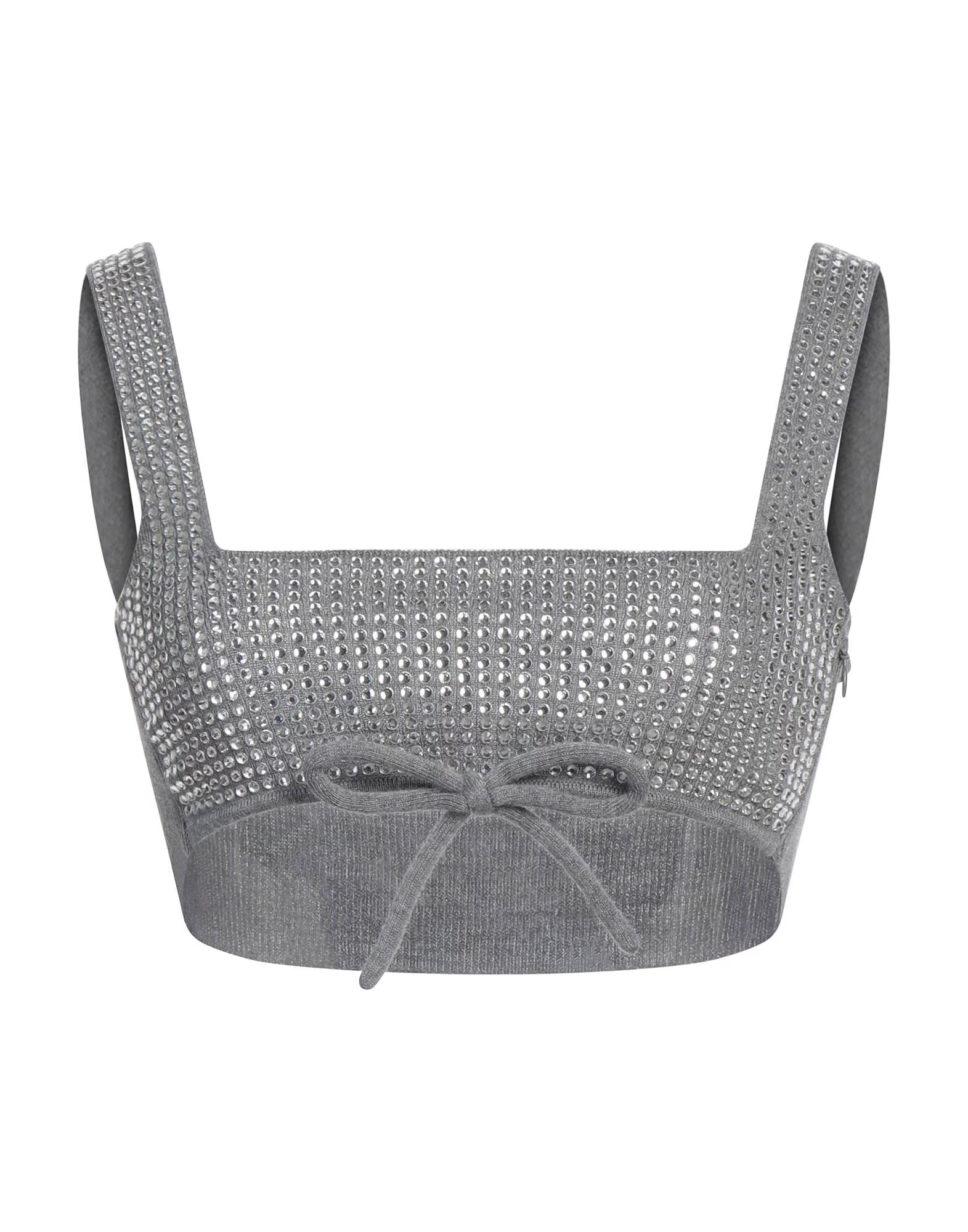 Топ Valentino Garavani, серый
Топ Valentino Garavani, серый