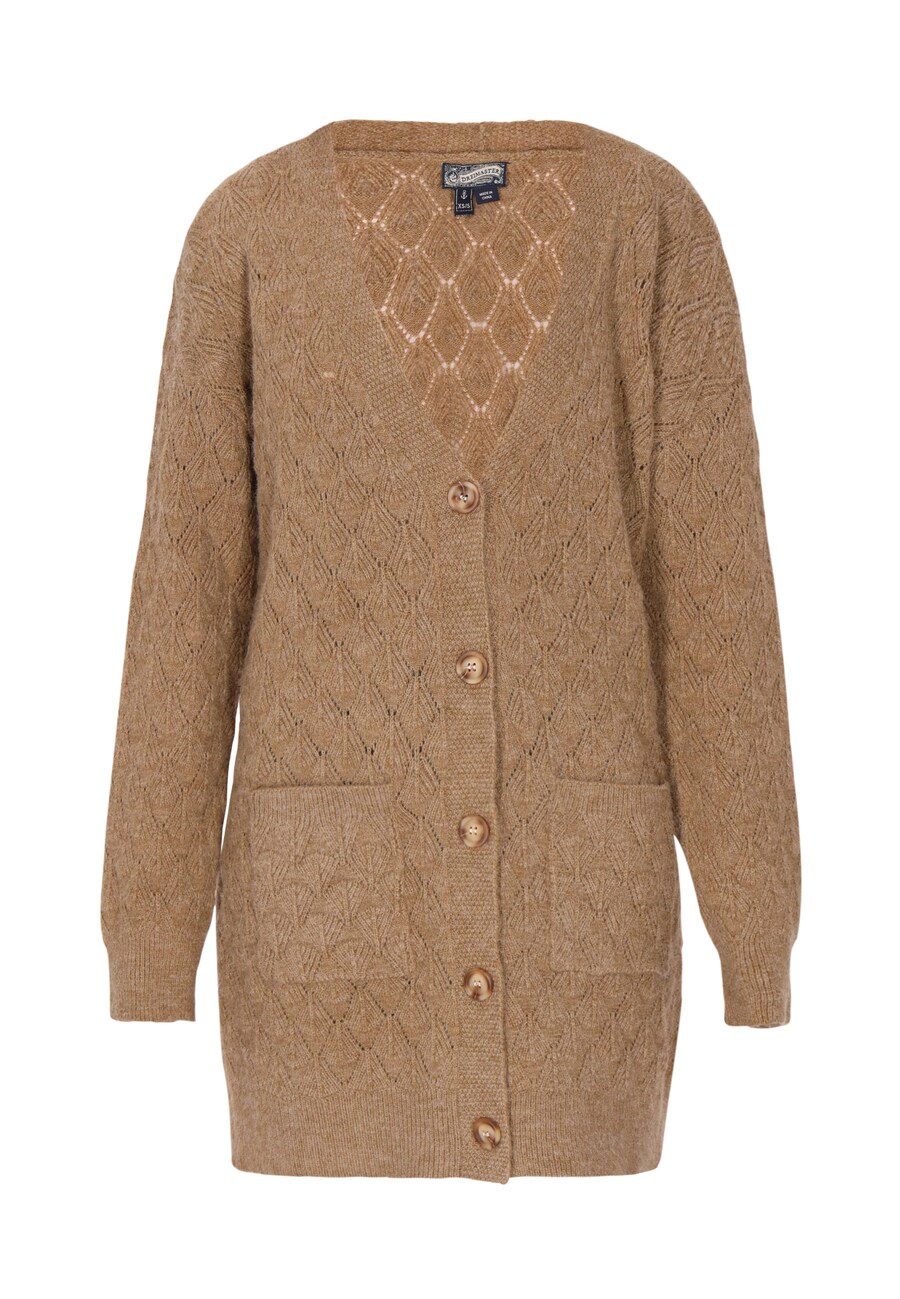 Вязаный кардиган DreiMaster Vintage, светло-коричневый 
Вязаный кардиган DreiMaster Vintage, светло-коричневый
