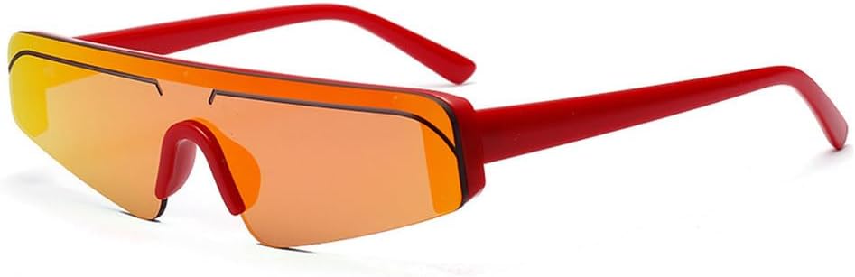 Солнцезащитные очки с зеркальными линзами для женщин, модные солнцезащитные очки с плоской верхней частью для мужчин, ретро-очки с красными зеркальными линзами TKKTLLT, Red Lens
Солнцезащитные очки с зеркальными линзами для женщин, модные солнцезащитные очки с плоской верхней частью для мужчин, ретро-очки с красными зеркальными линзами TKKTLLT, Red Lens