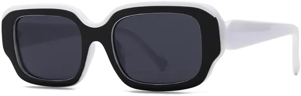 Солнцезащитные очки с защитой UV400 | Большая оправа, панк-стиль, яркие линзы | Для женщин и мужчин, для занятий спортом на открытом воздухе и вождения DSVIGF, Black White Leg
Солнцезащитные очки с защитой UV400 | Большая оправа, панк-стиль, яркие линзы | Для женщин и мужчин, для занятий спортом на открытом воздухе и вождения DSVIGF, Black White Leg