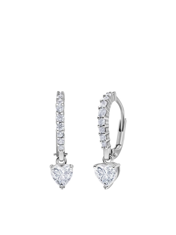 Lucardi Серьги в форме сердца из серебра 925 пробы
Lucardi Серьги в форме сердца из серебра 925 пробы