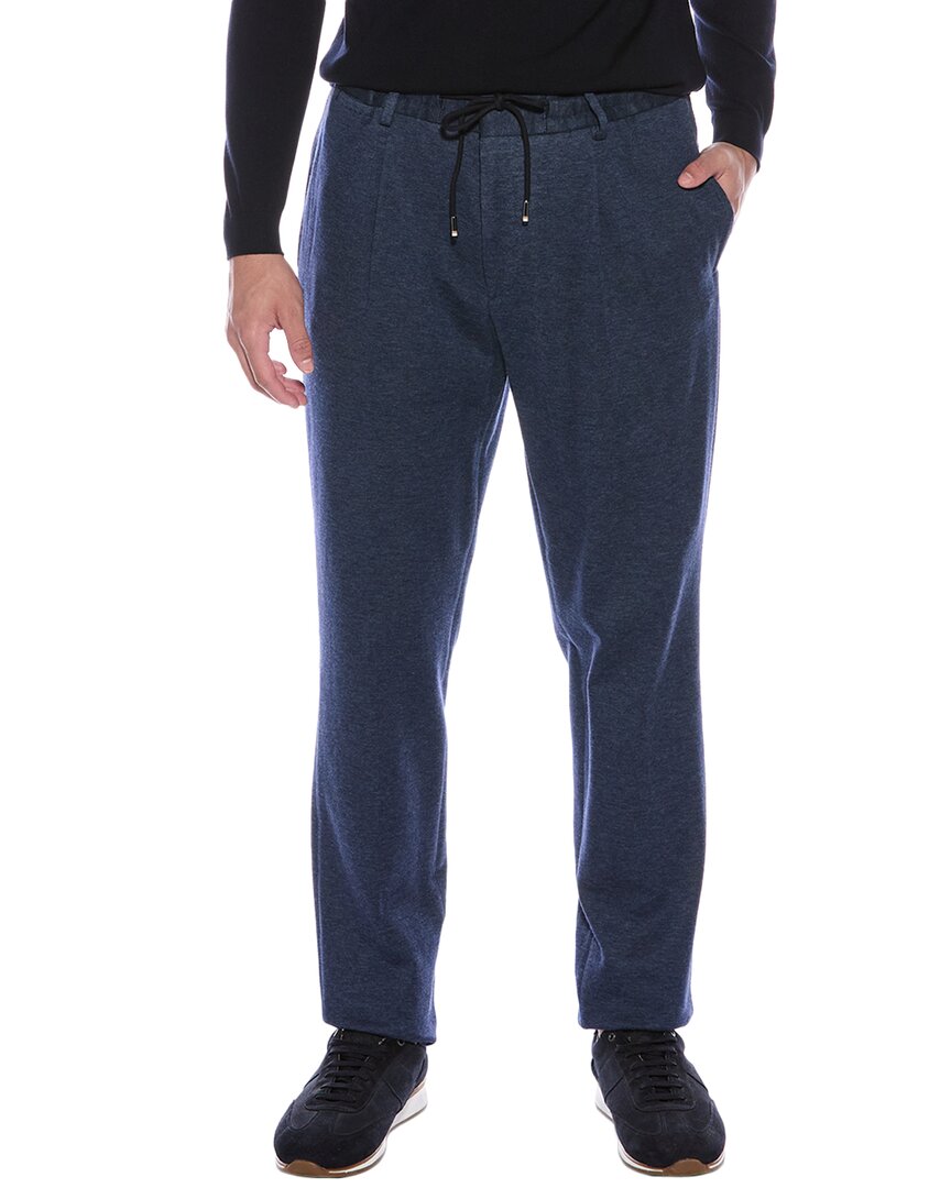 Брюки BOSS Hugo Boss из смеси кашемира и завязок, синий
Брюки BOSS Hugo Boss из смеси кашемира и завязок, синий