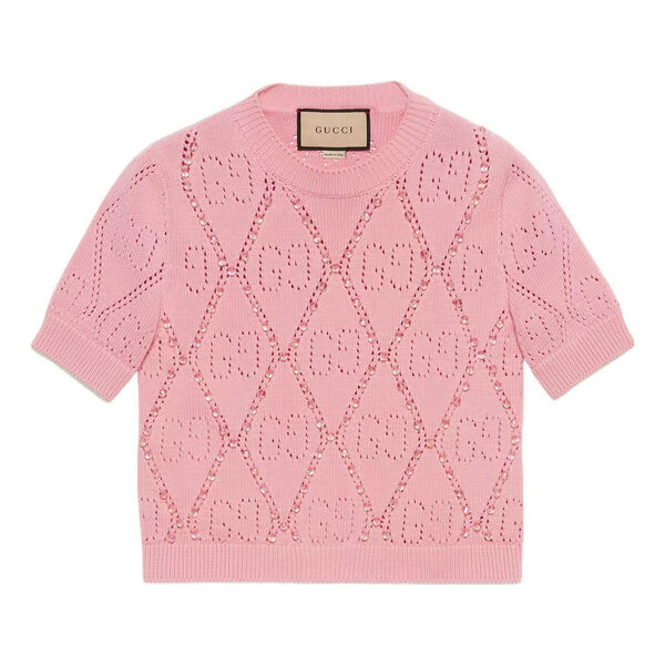 Футболка gg cotton beaded shirt 'pink' Gucci, розовый
Футболка gg cotton beaded shirt 'pink' Gucci, розовый