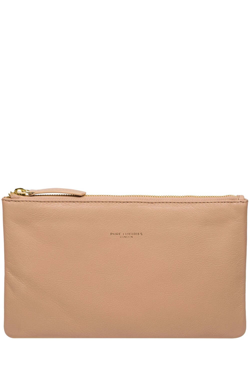 Клатч Wilmslow из кожи наппа Pure Luxuries London, бежевый 
Клатч Wilmslow из кожи наппа Pure Luxuries London, бежевый