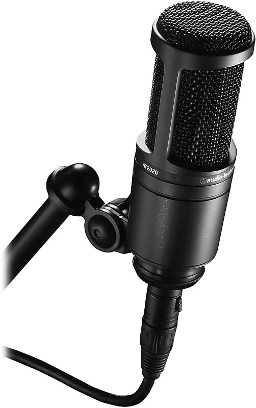Студийный микрофон Audio-Technica AT2020 Large Diaphragm Cardioid Condenser Microphone
Студийный микрофон Audio-Technica AT2020 Large Diaphragm Cardioid Condenser Microphone