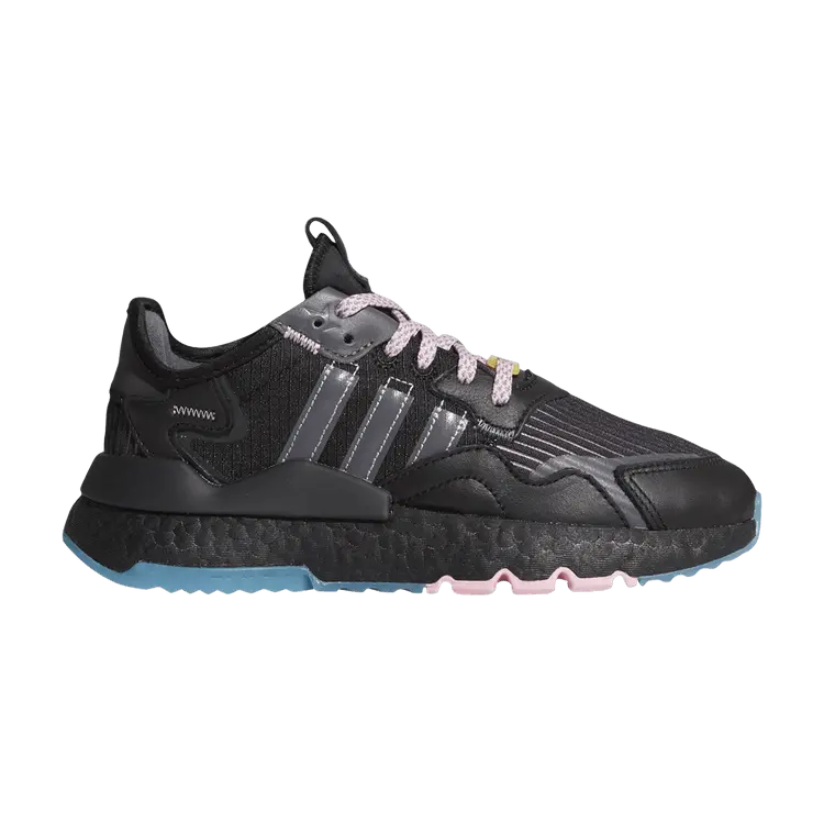 Кроссовки Adidas Ninja x Nite Jogger J, Black Blue Glow
Кроссовки Adidas Ninja x Nite Jogger J, Black Blue Glow