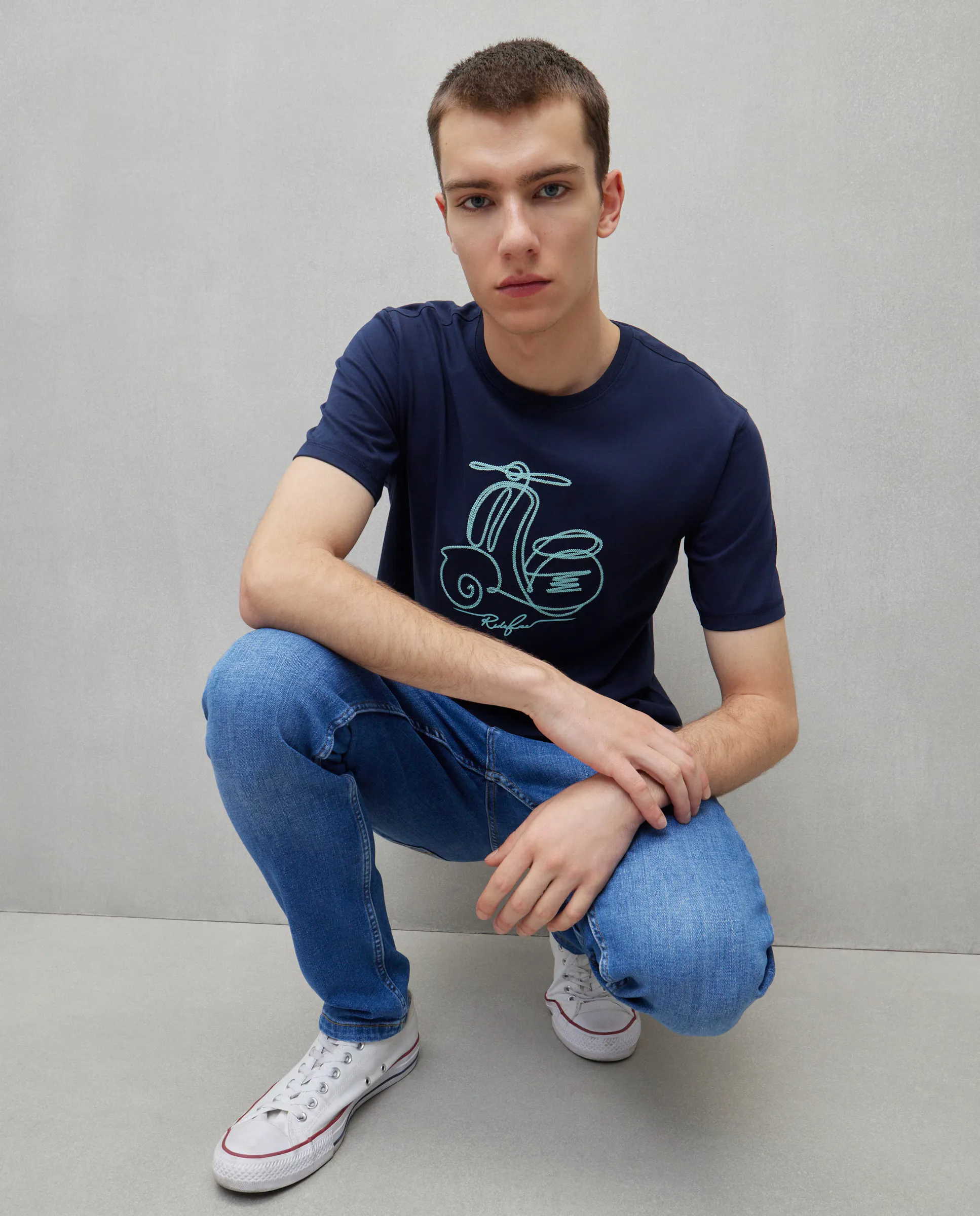 Футболка мужская с коротким рукавом Easy Wear, темно-синий
Футболка мужская с коротким рукавом Easy Wear, темно-синий