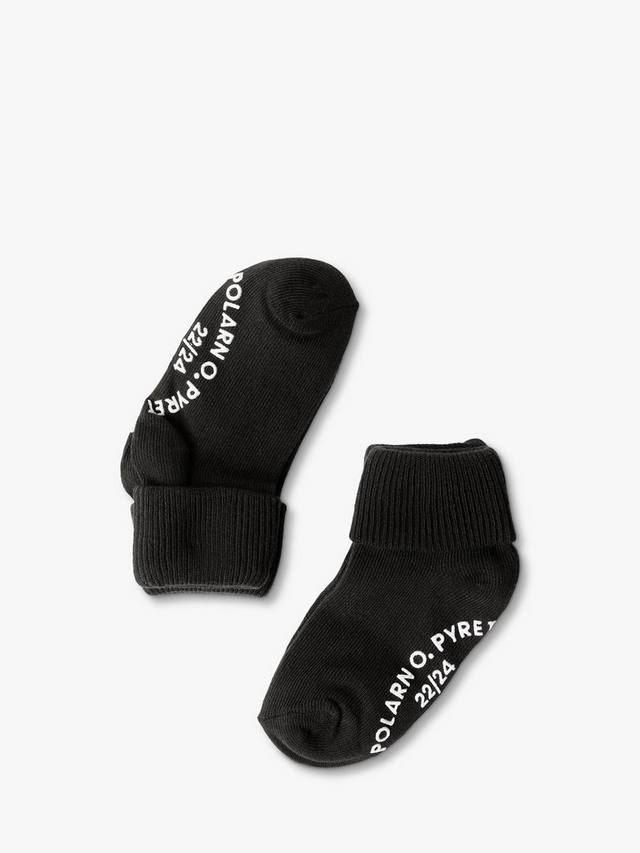 Детские противоскользящие носки Polarn O. Pyret, черный
Детские противоскользящие носки Polarn O. Pyret, черный