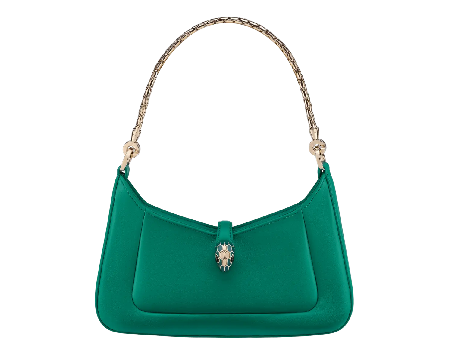 Сумка через плечо Serpenti baia Bvlgari, зеленый
Сумка через плечо Serpenti baia Bvlgari, зеленый