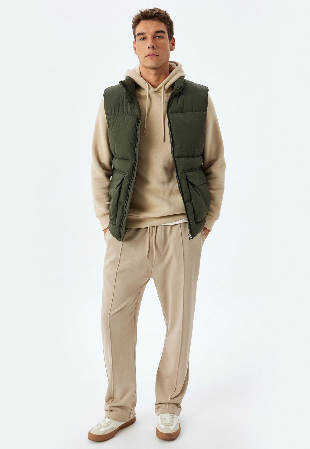 Спортивные брюки Koton, бежевый
Спортивные брюки Koton, бежевый